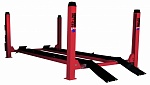 Подъемник четырехстоечный г/п 4500 кг. платформы для сход-развала Red Line Premium R445WA
