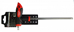 Ключ Т-образный TORX с прорезиненной рукояткой T25х100мм, на пластиковом держателе Forsage F-76725G