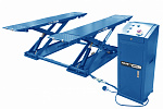 Подъёмник ножничный короткий шиномонтажный г/п 3000 кг. KraftWell KRW3TN/380_blue