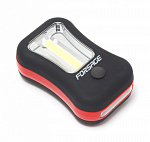 Фонарик переносной светодиодный в комплекте с батарейками (торцевой свет 4LED, боковой свет CUB, 3xA